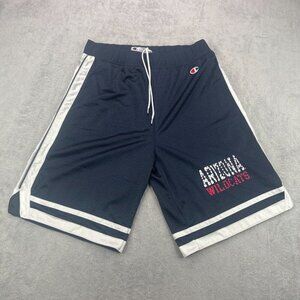 Vintage Arizona Wildcats Champion Basketball Shorts Mens Medium Blue Diamond